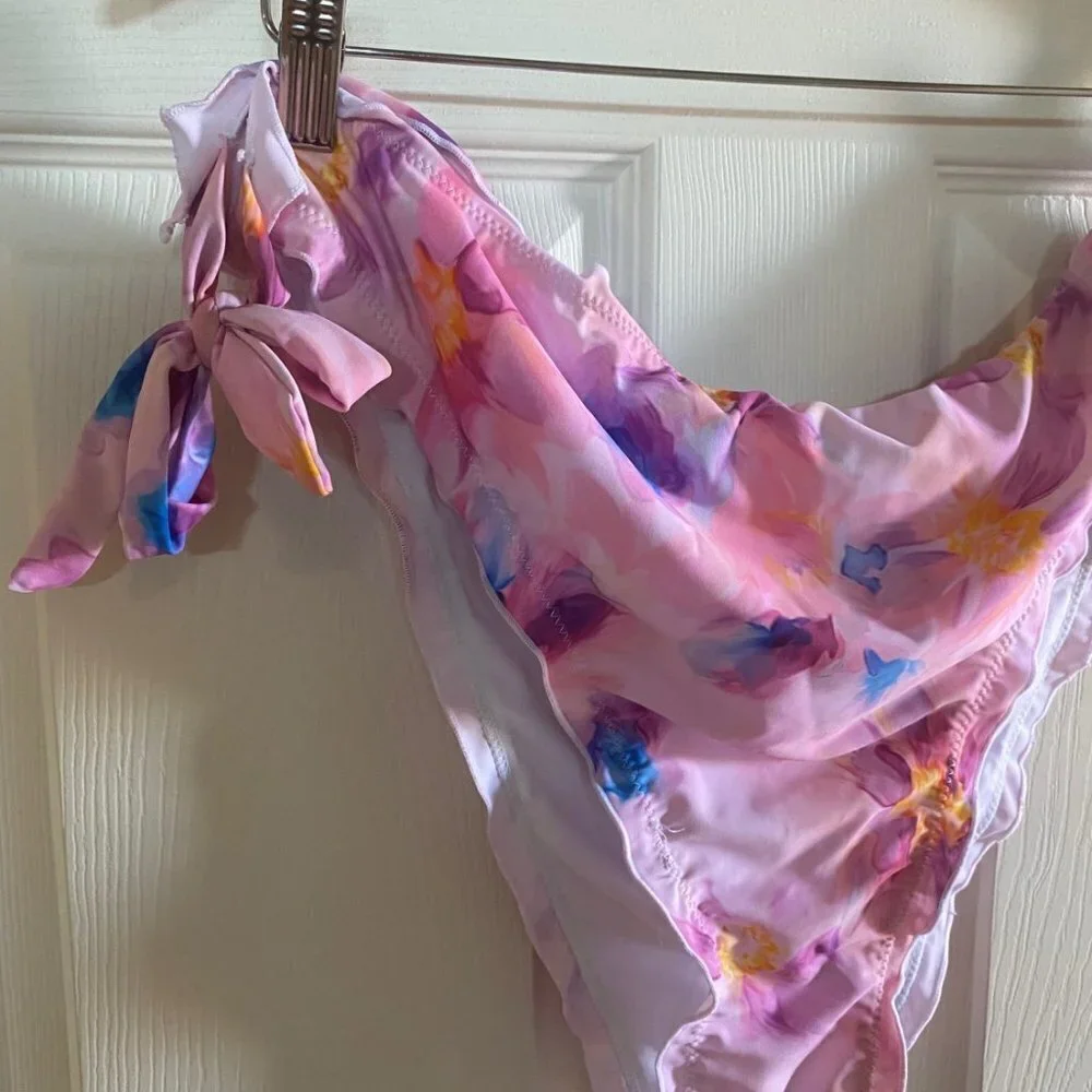 FRANKIES BIKINIS - Colby Watercolor Bikini Set